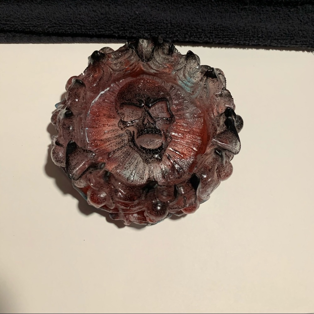 “Skull & Bones” homemade ashtray!!